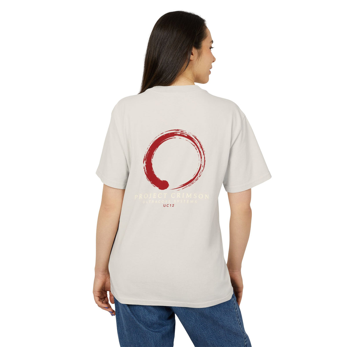 Portland Oregon Red Circle Graphic T-Shirt