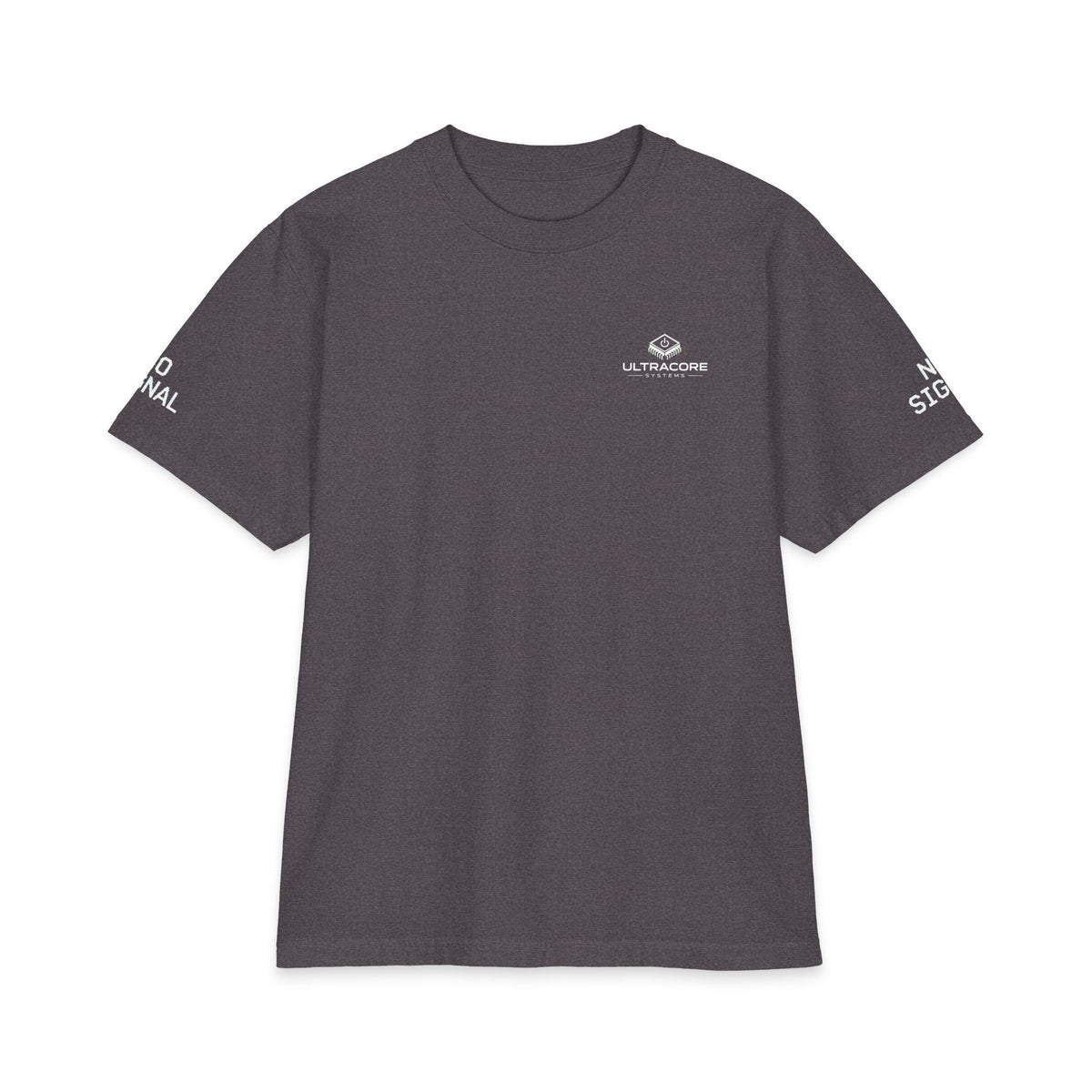 No Signal Tee — Retro Glitch Graphic T-Shirt