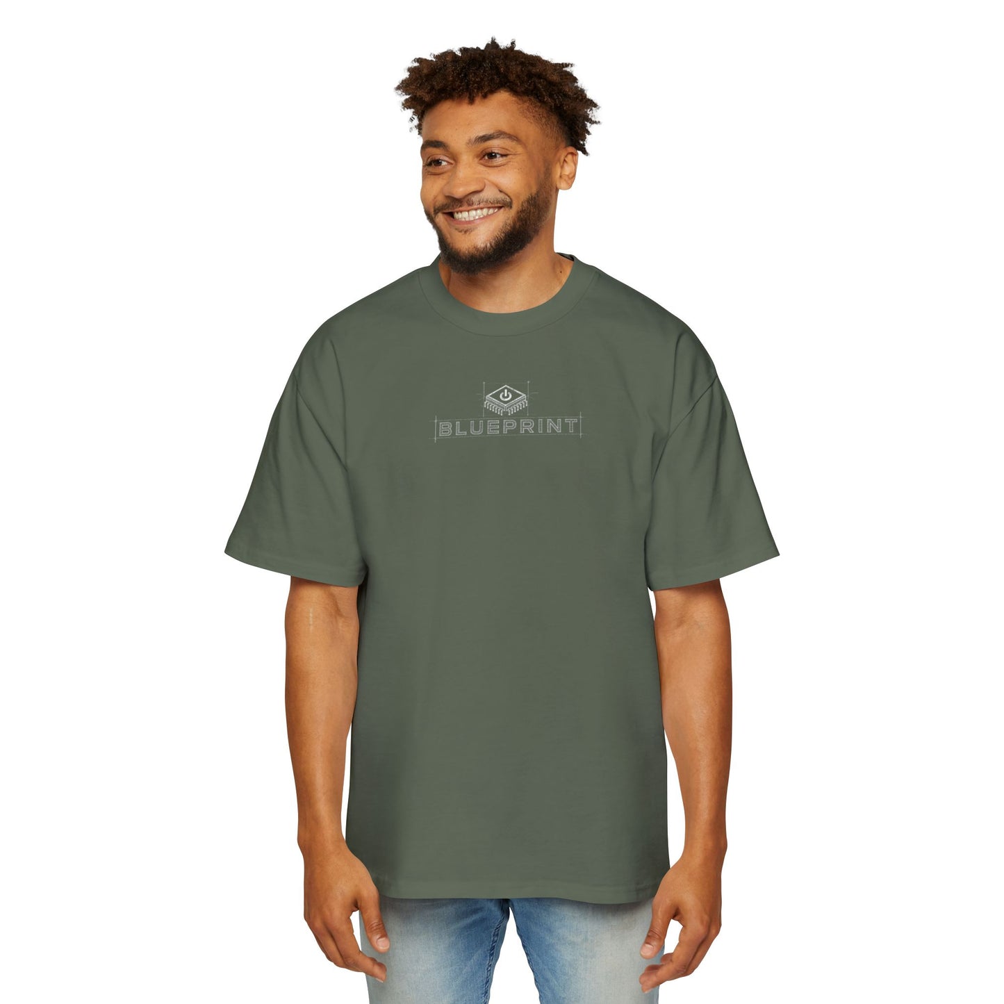 BLUEPRINT - OVERSIZED TEE