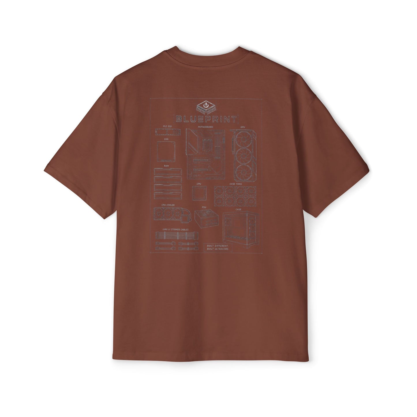 BLUEPRINT - OVERSIZED TEE