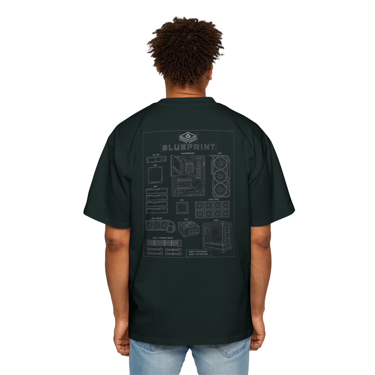 BLUEPRINT - OVERSIZED TEE
