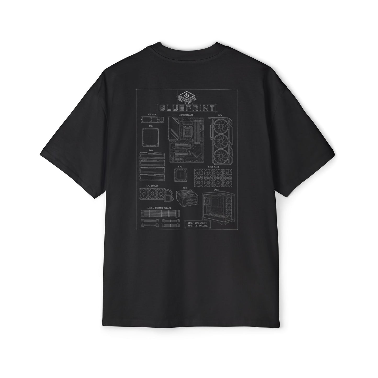 BLUEPRINT - OVERSIZED TEE