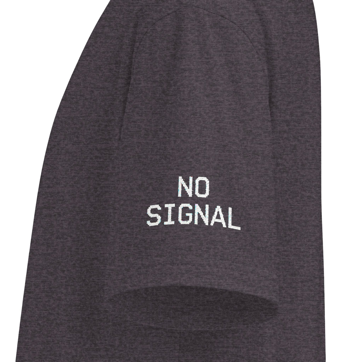 No Signal Tee — Retro Glitch Graphic T-Shirt