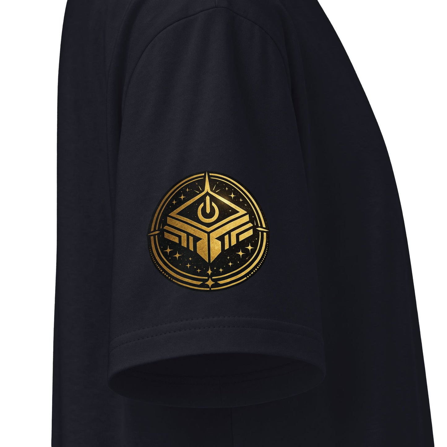 Space Tech Graphic Tee — "Ultracore Systems" Planetary Logo T-Shirt