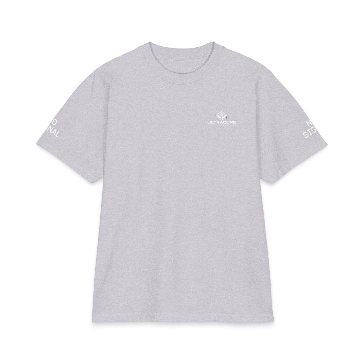 No Signal Tee — Retro Glitch Graphic T-Shirt