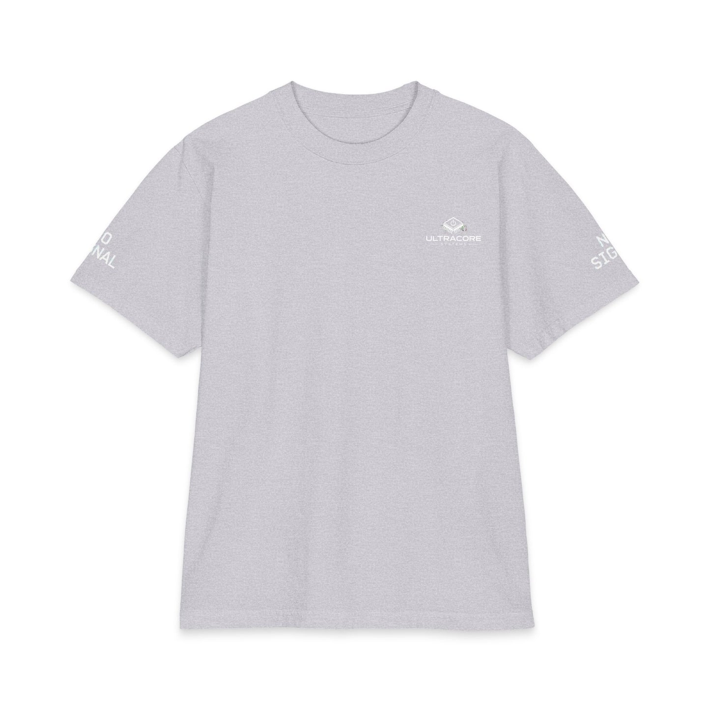 No Signal Tee — Retro Glitch Graphic T-Shirt