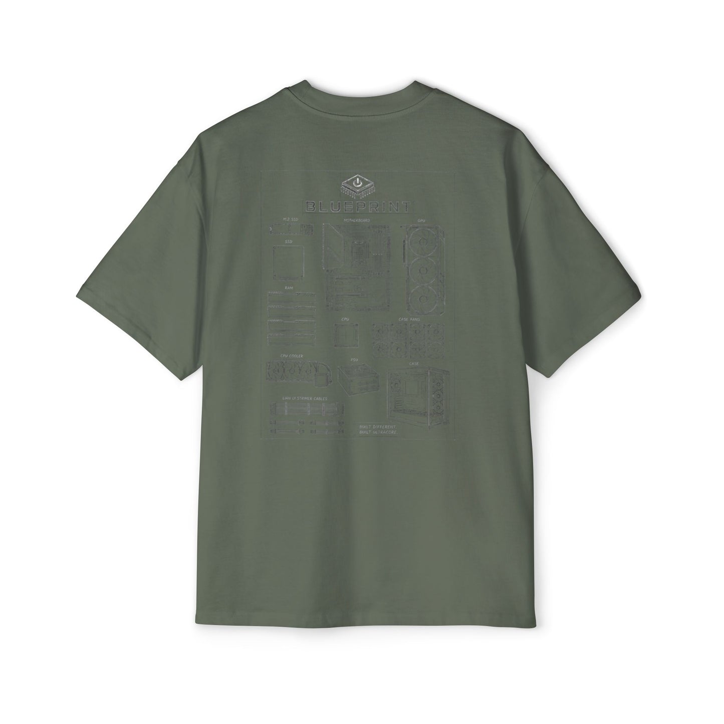 BLUEPRINT - OVERSIZED TEE