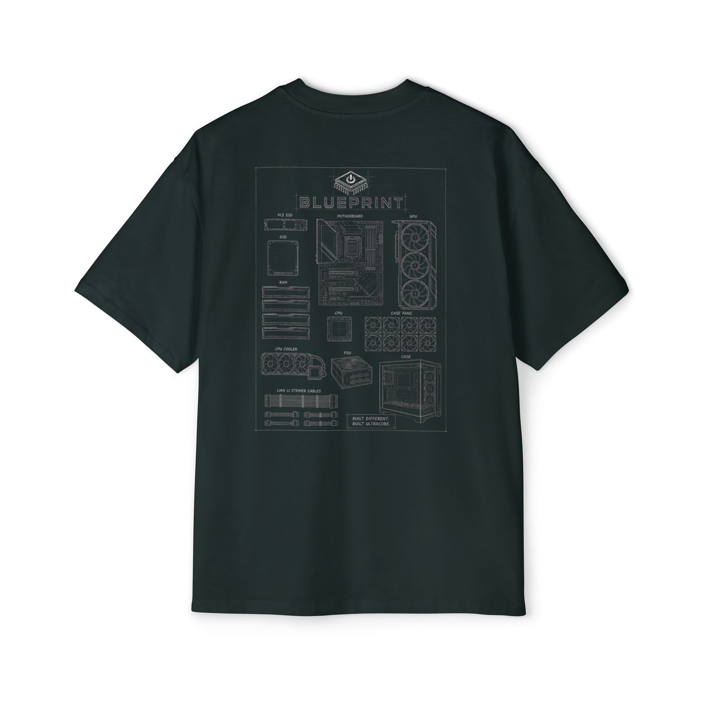 BLUEPRINT - OVERSIZED TEE