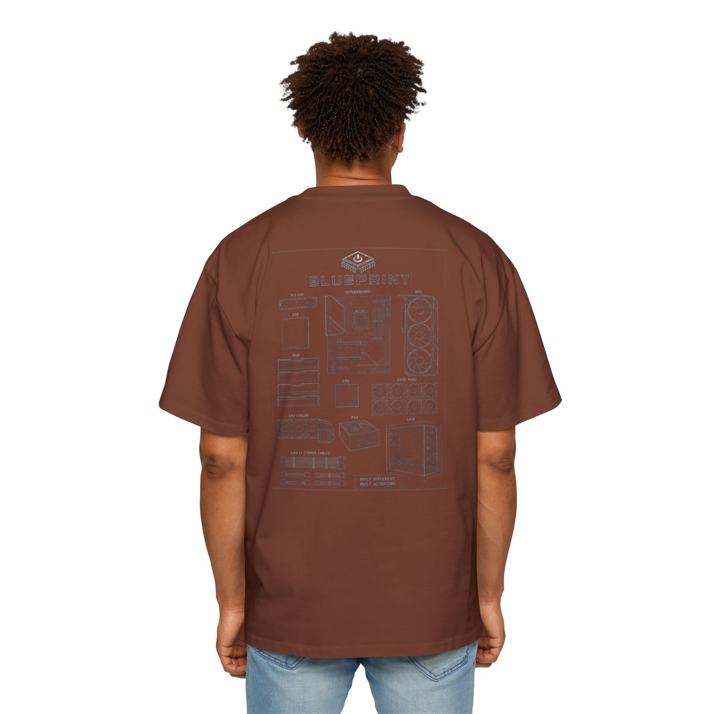 BLUEPRINT - OVERSIZED TEE