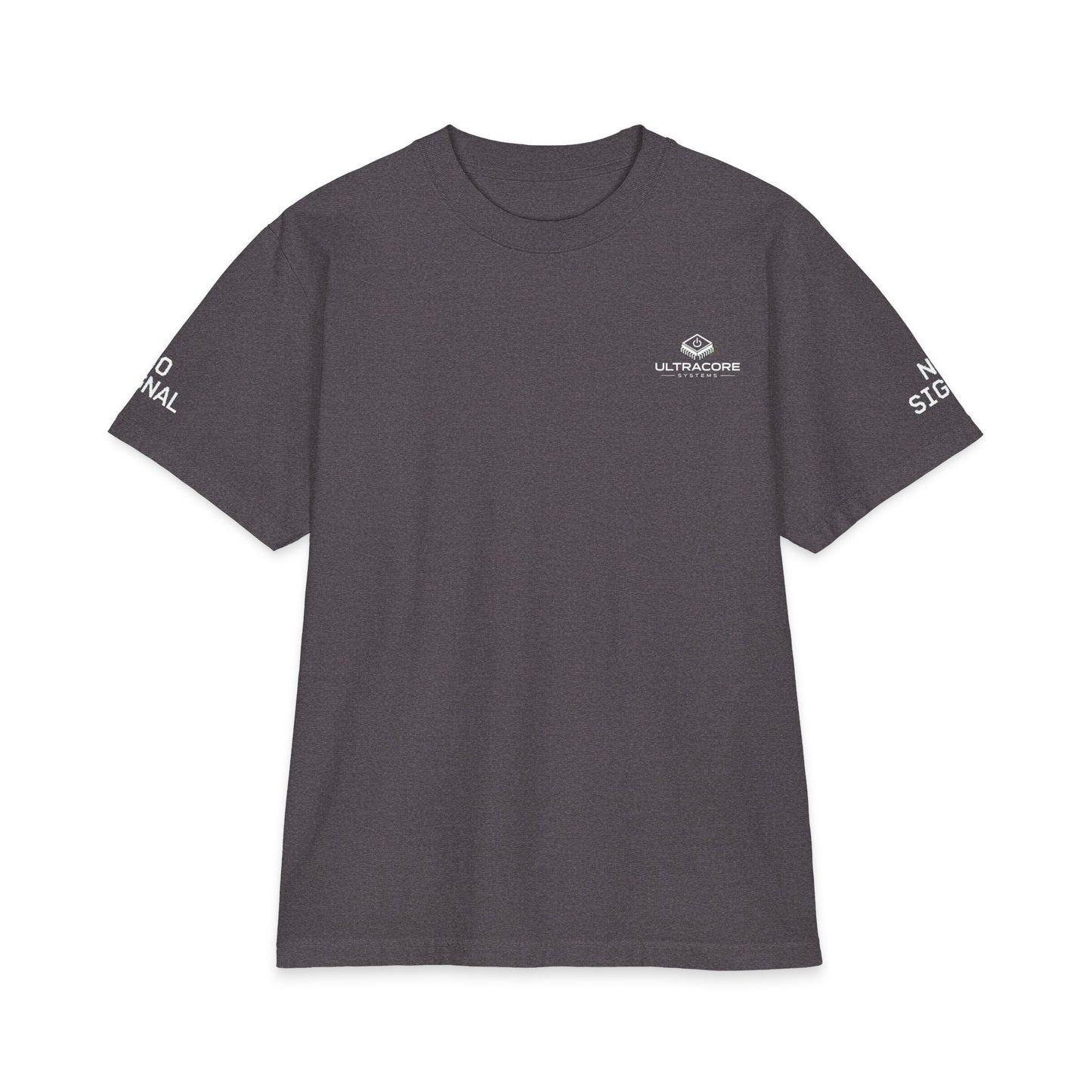 No Signal Tee — Retro Glitch Graphic T-Shirt