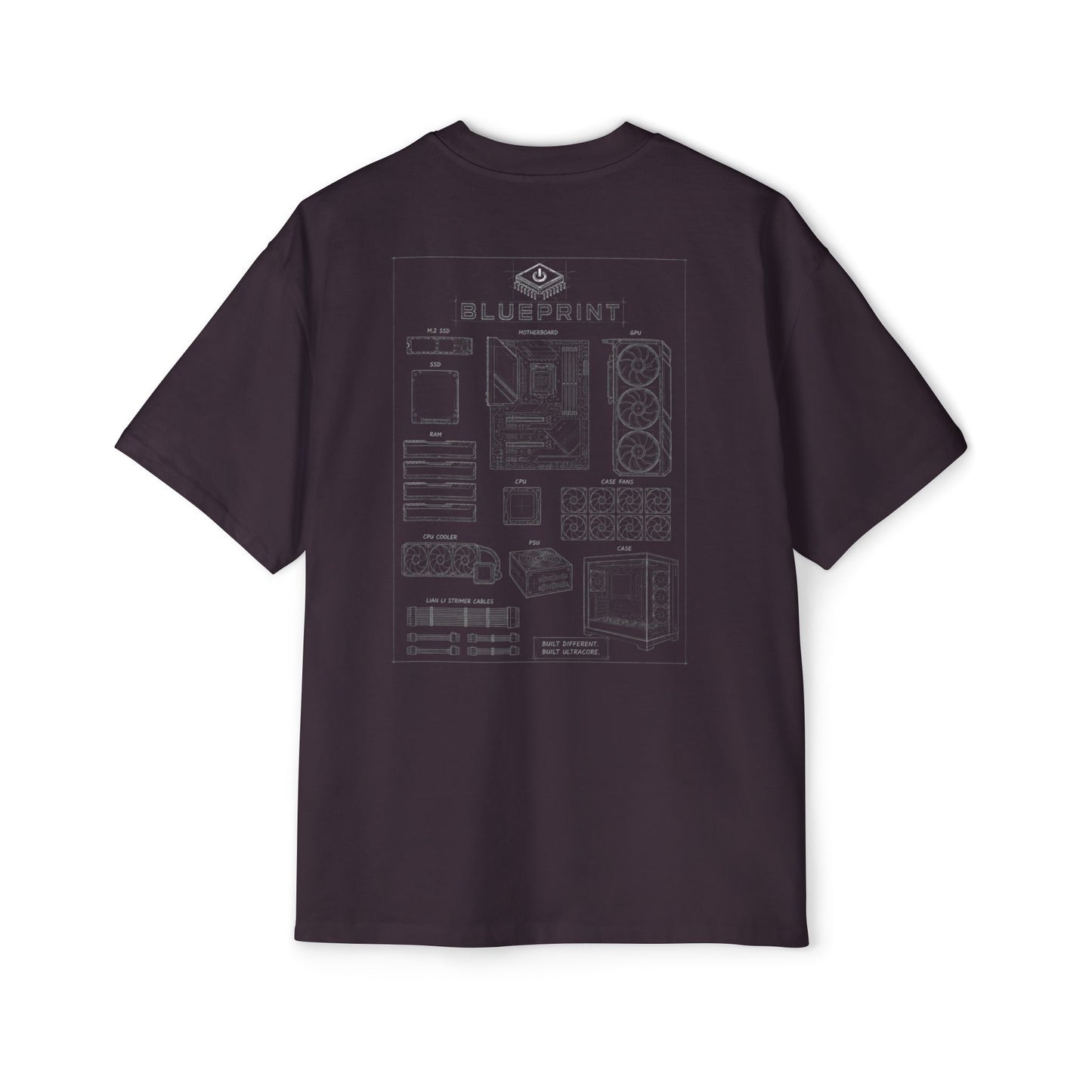BLUEPRINT - OVERSIZED TEE