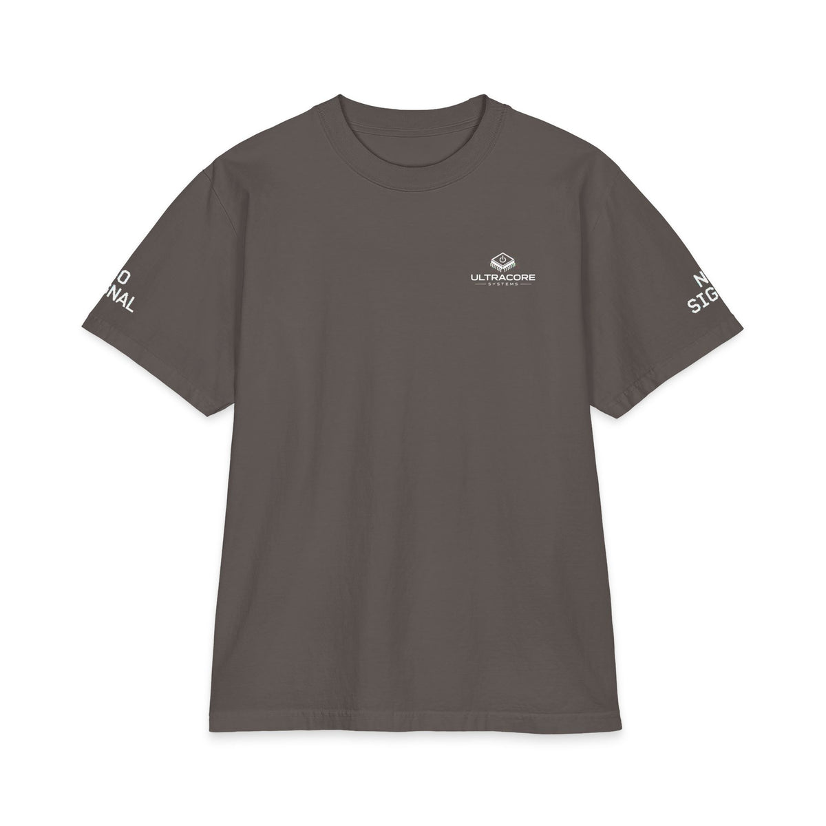 No Signal Tee — Retro Glitch Graphic T-Shirt