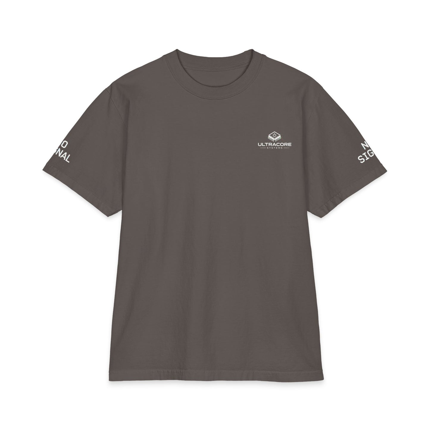 No Signal Tee — Retro Glitch Graphic T-Shirt