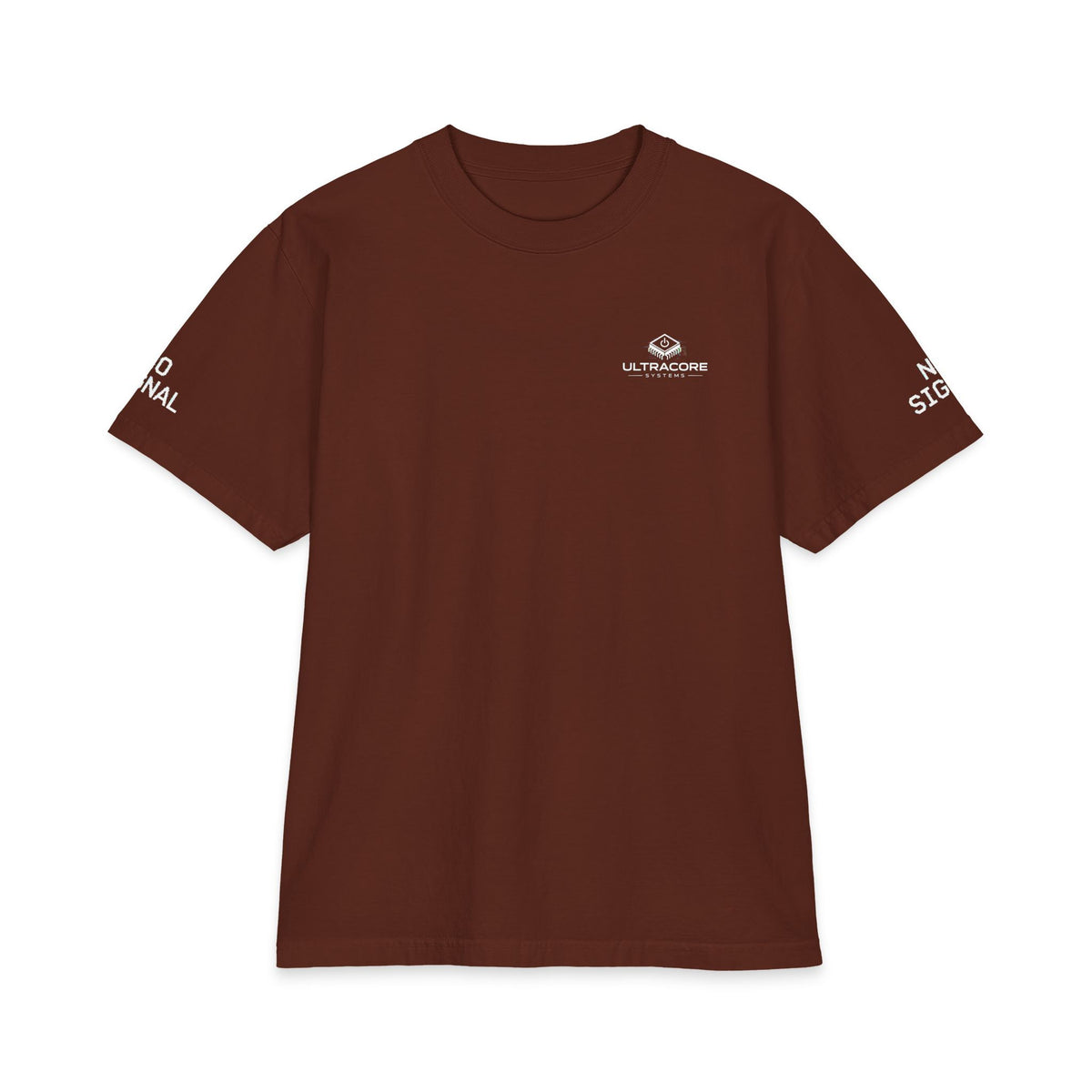 No Signal Tee — Retro Glitch Graphic T-Shirt