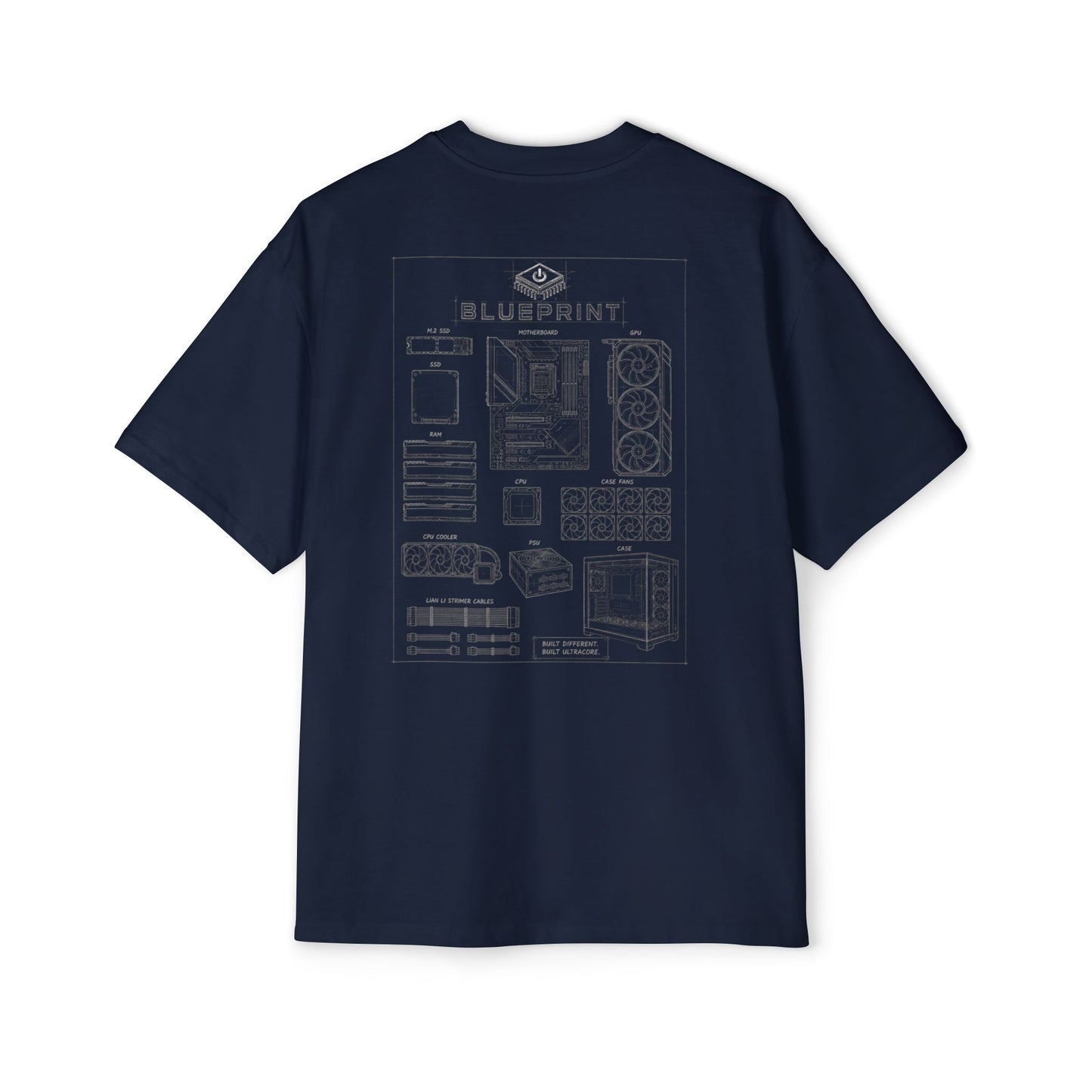 BLUEPRINT - OVERSIZED TEE