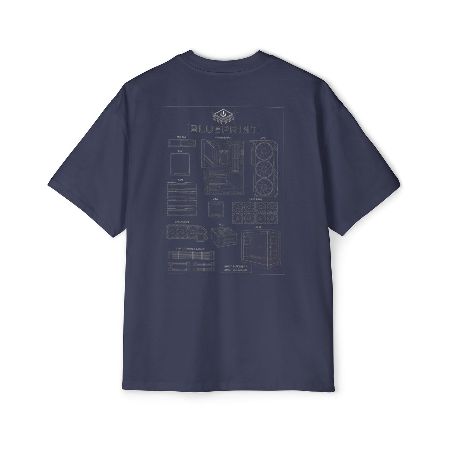 BLUEPRINT - OVERSIZED TEE
