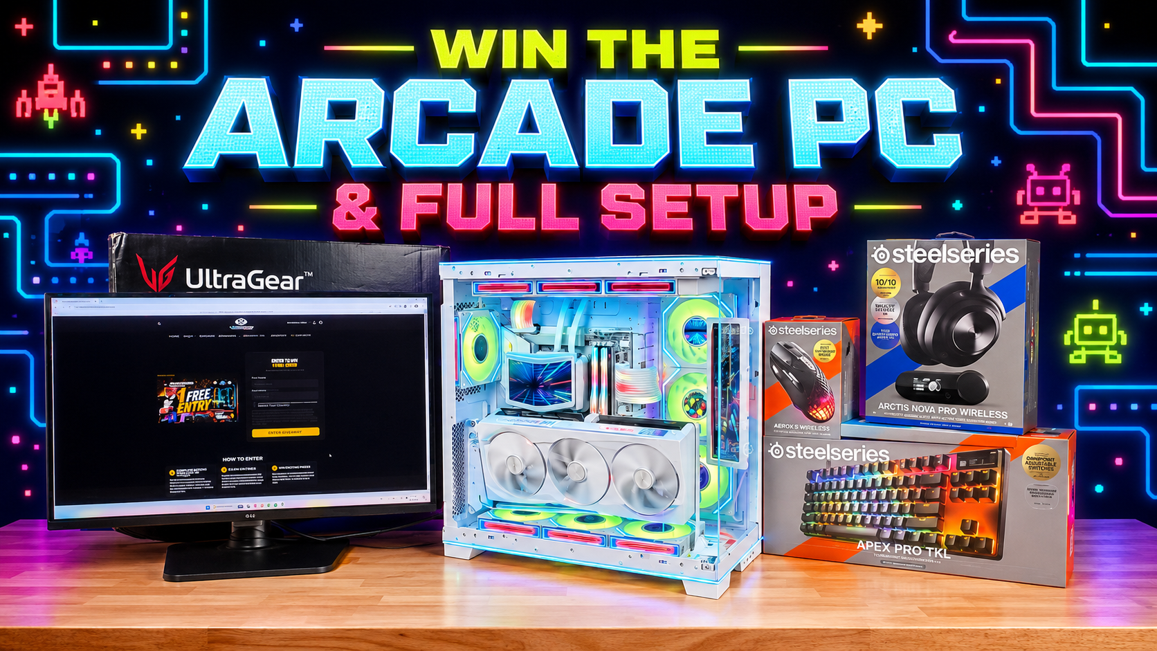 UltraCore dream PC giveaway setup