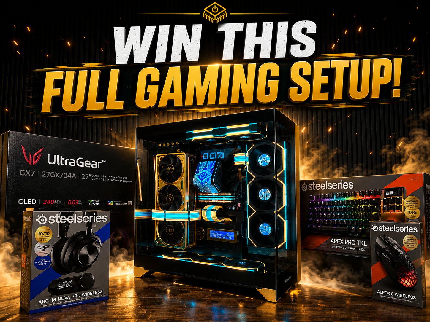 UltraCore dream PC giveaway setup